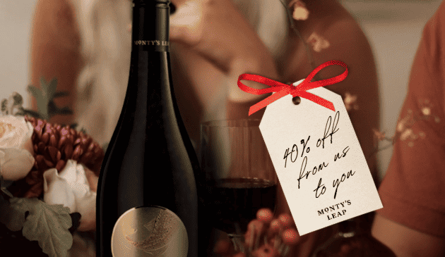 Monty's Leap Wines, Great Southern Wines for Christmas, Christmas Wine Sale